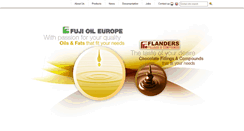 Desktop Screenshot of fujioileurope.com